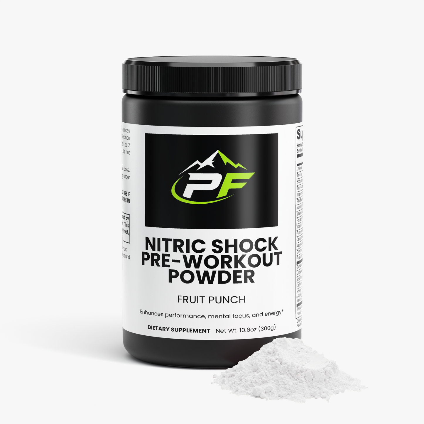 Nitric Shock Pre-Workout Powder (Fruit Punch)